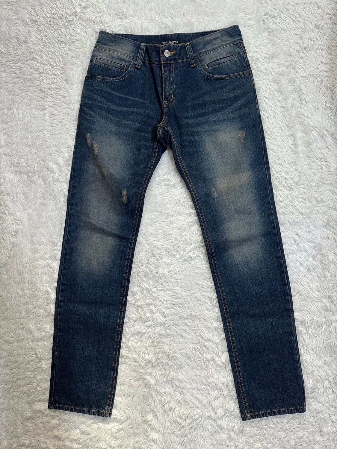 돌체앤가바나 데미지 워싱 청바지 48사이즈 상품이미지2