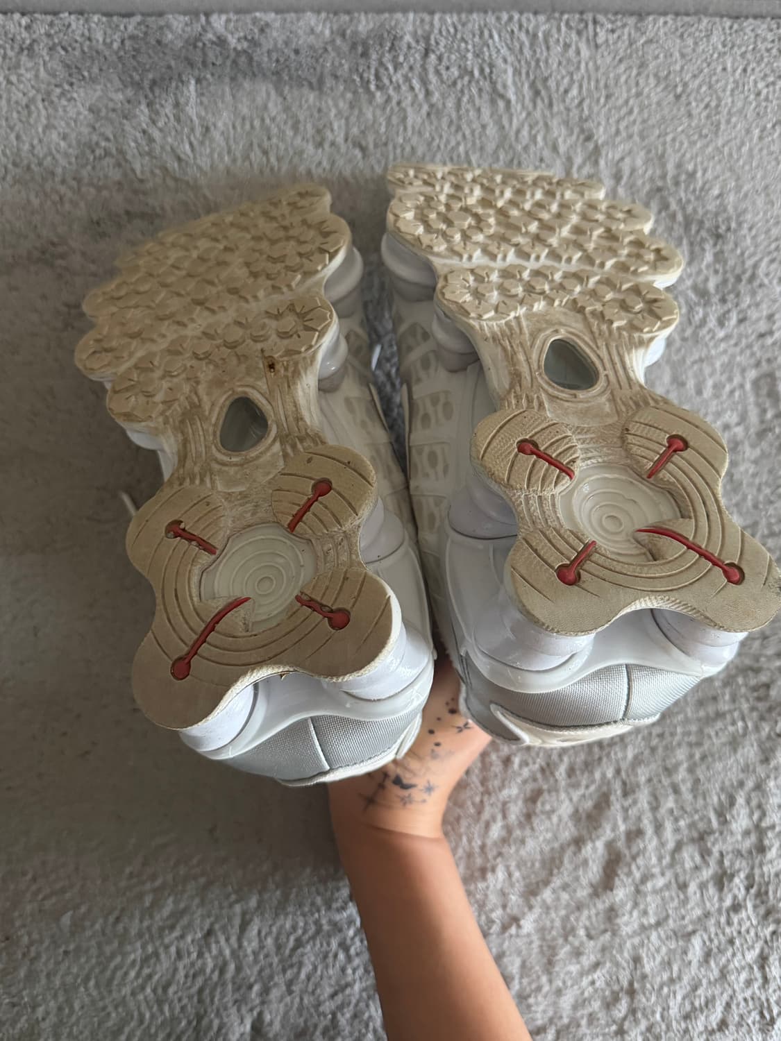 나이키 샥스 TL 화이트 앤 맥스 오렌지 (220) 상품이미지5