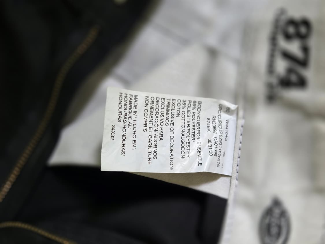 디키즈 블랙 874 상품이미지4