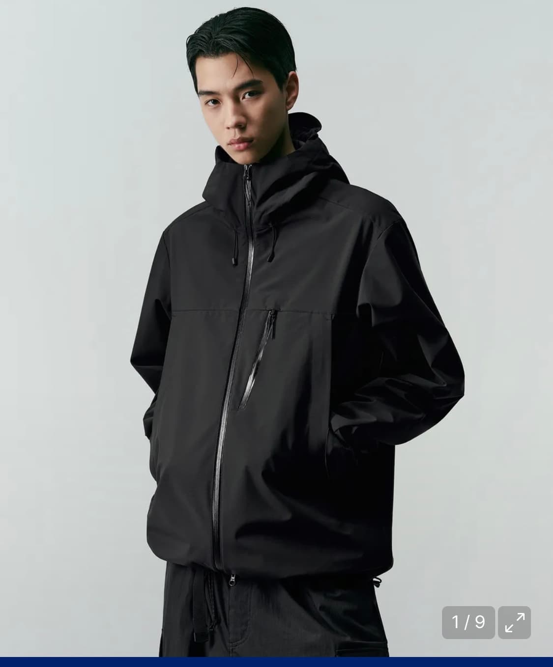 무탠다드 26ss 시티레저 쉘터 파카 블랙  상품이미지6