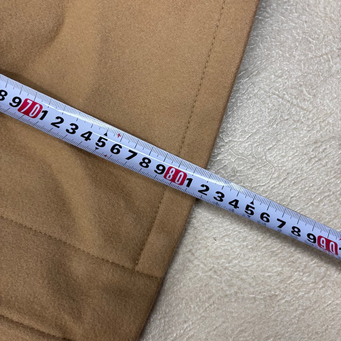 산드로 베이지 후드 더플 코트 상품이미지3