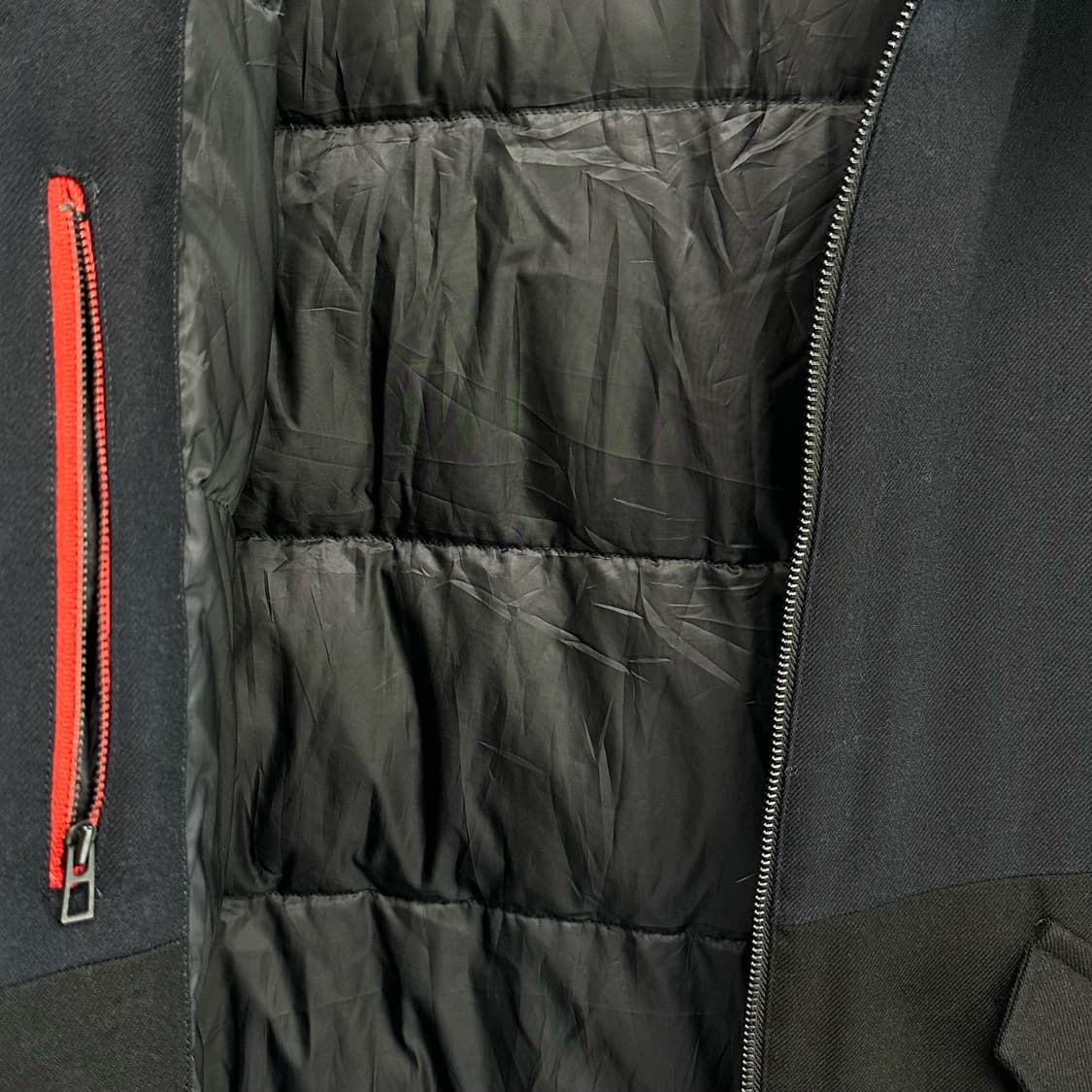 폴스미스 구스다운 투톤 울 후드코트 상품이미지8