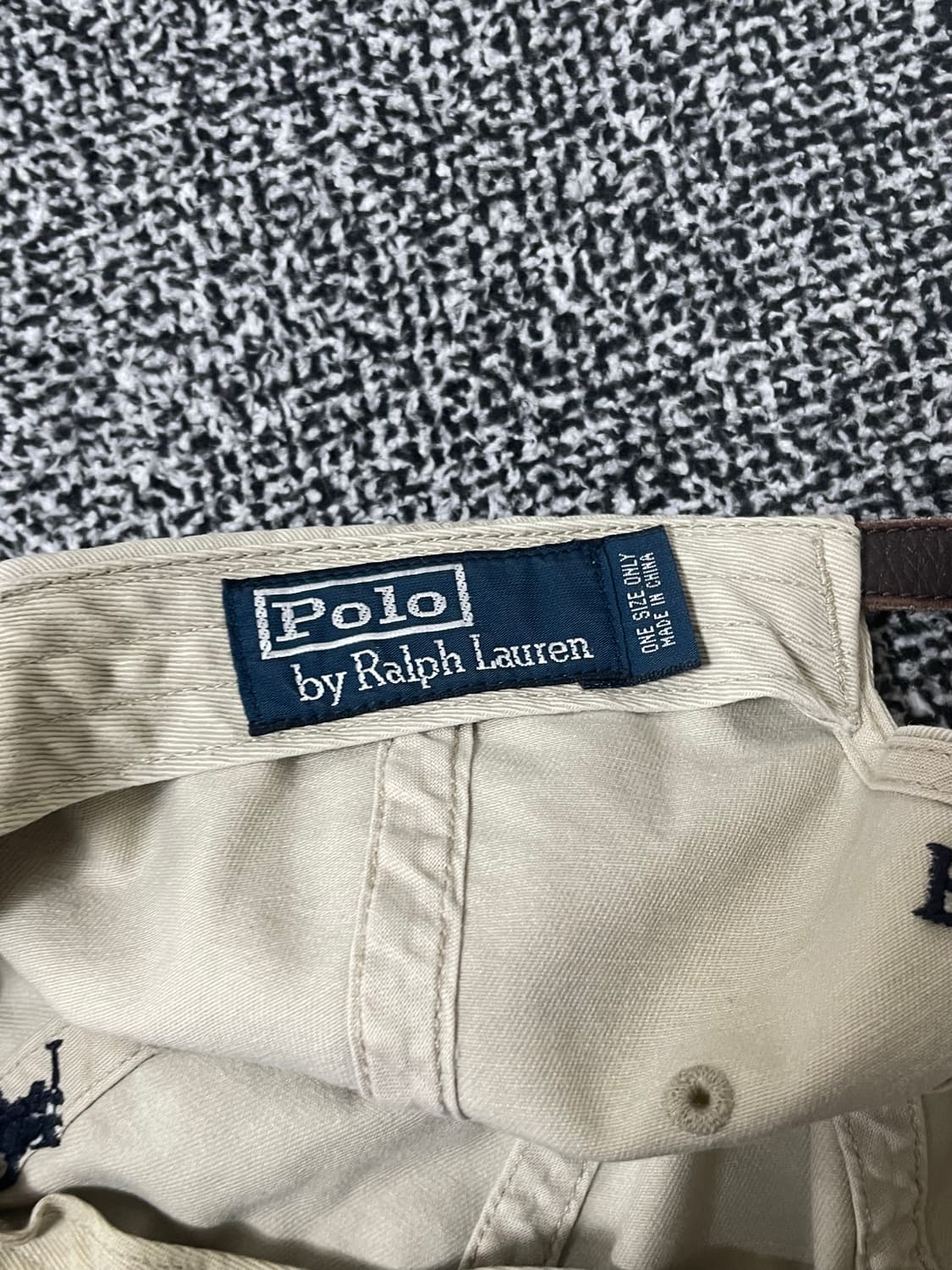 빈티지9. 폴로랄프로렌 코튼 치노 볼캡 베이지  상품이미지6
