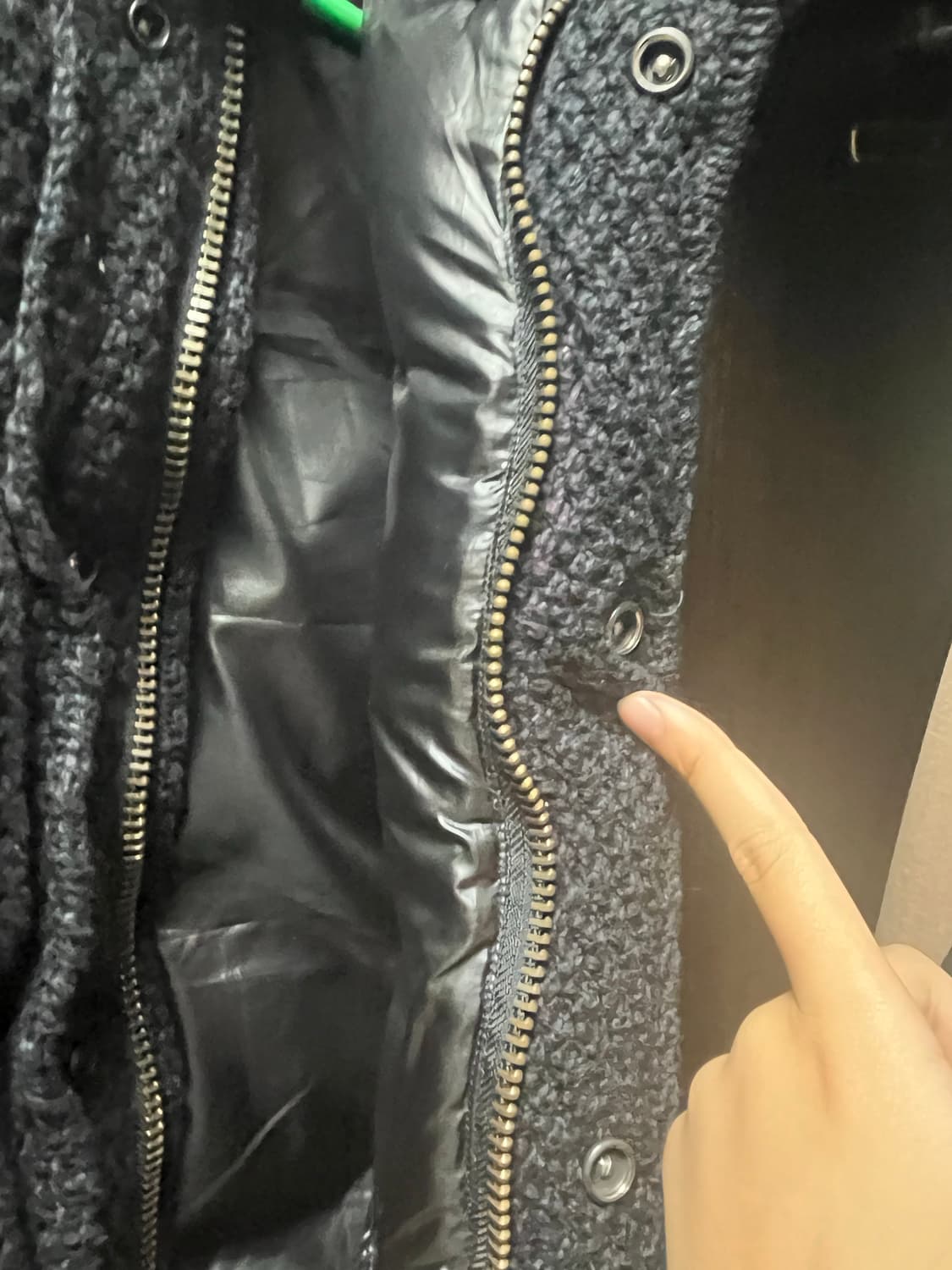 미하라 야스히로 케이블 니트 패딩 베스트 상품이미지6