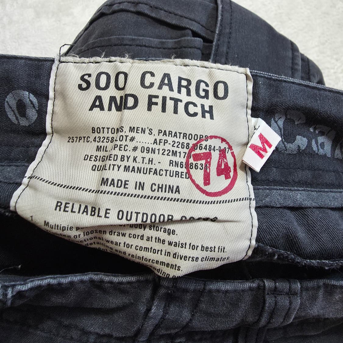 (M)SOO CARGO 카고팬츠 상품이미지4