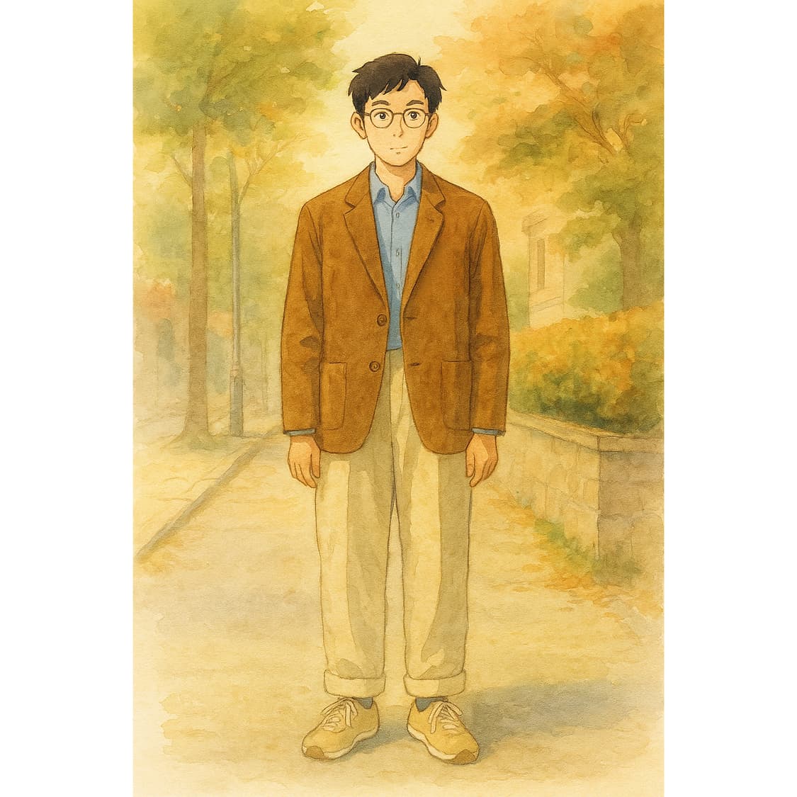 [110] 90s~ 노블레스 램스킨 스웨이드 블레이져  상품이미지10