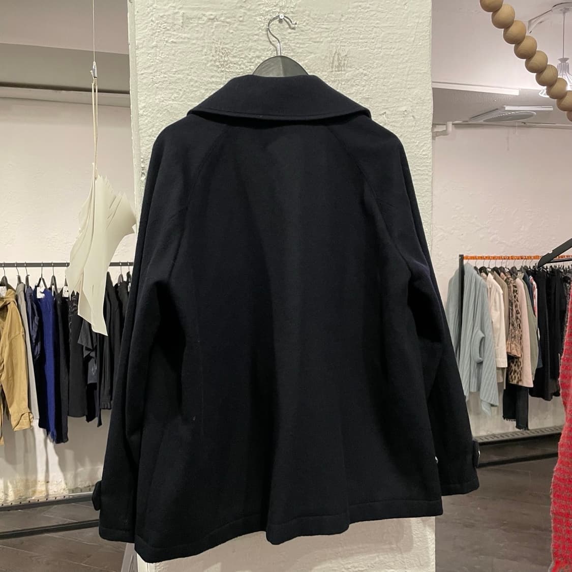 요지야마모토 오버사이즈 피코트 상품이미지4