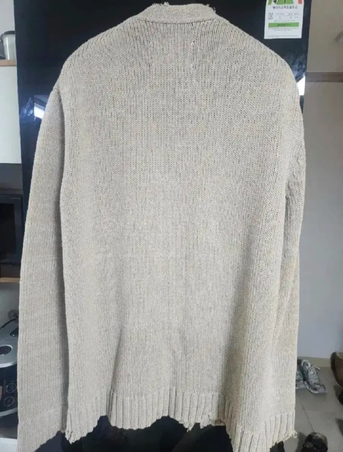 마르지엘라 디스트레스드 가디건 상품이미지2