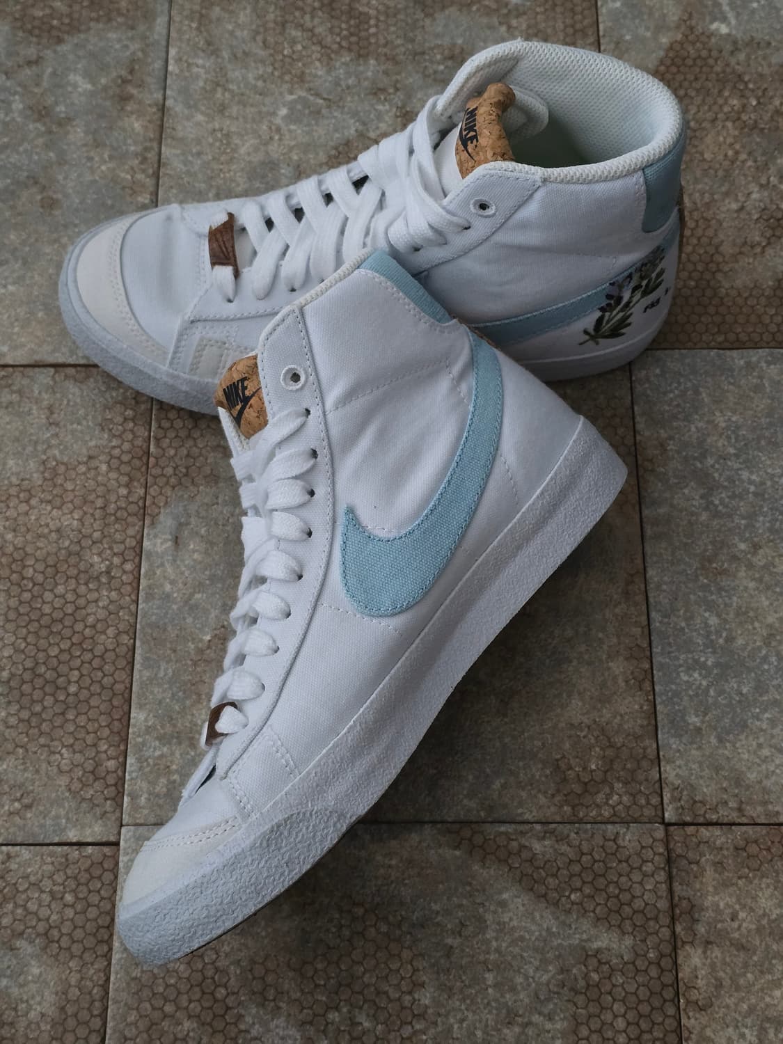 (235)나이키 블레이저 미드 인디고  상품이미지5