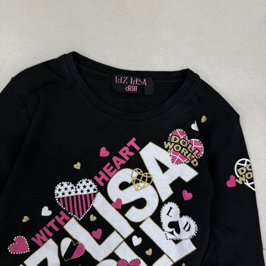 Liz lisa world wide vision T-shrit 상품이미지3