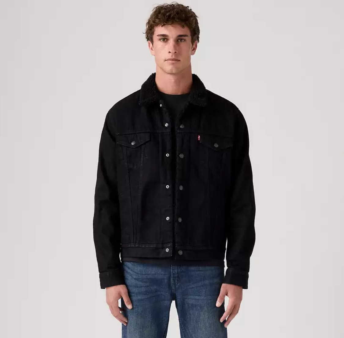 US S (체감M~L) 리바이스 타입3 쉐르파 양털 트러커 자켓 새제품 상품이미지7