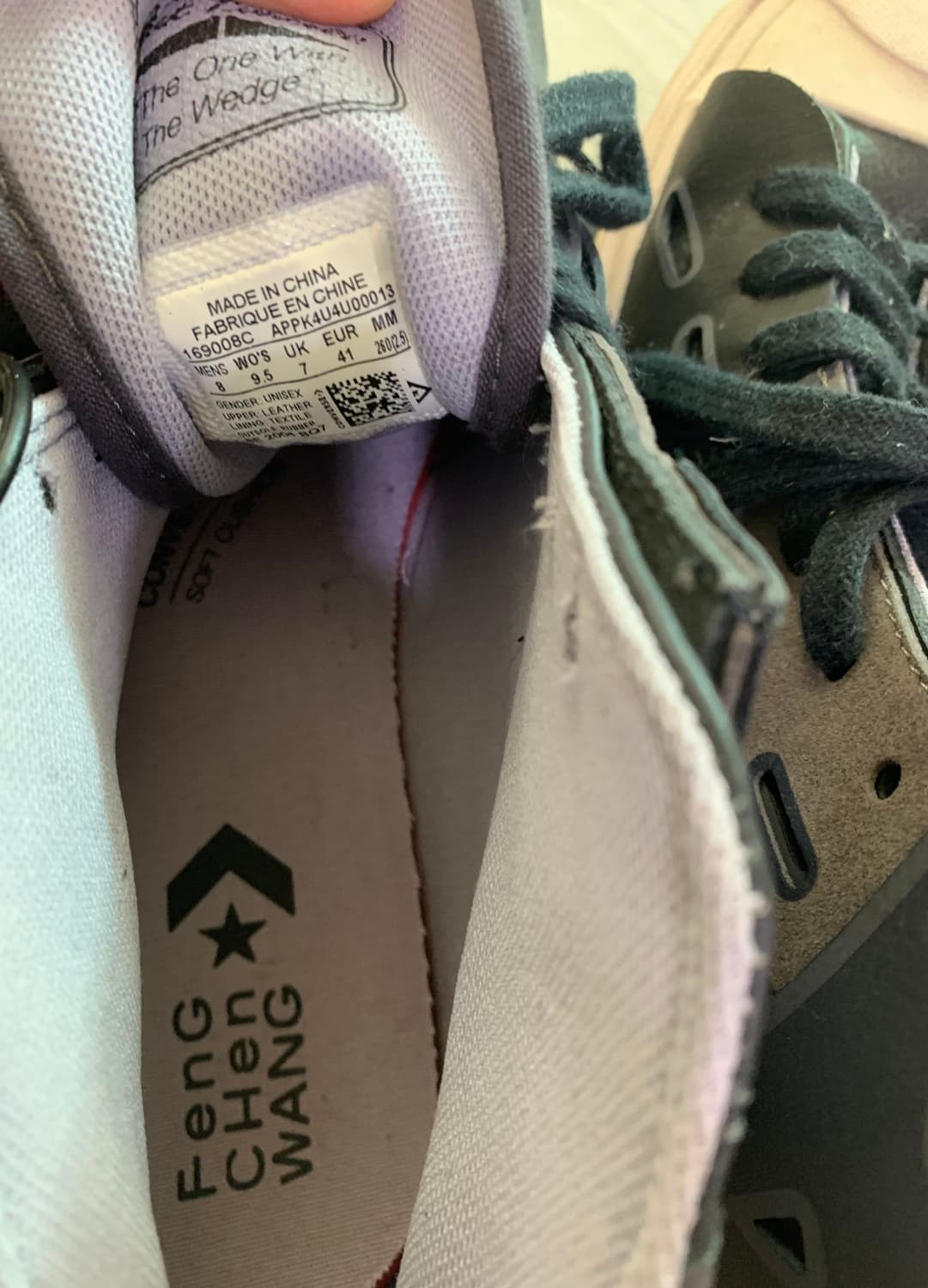 컨버스 x 펑첸왕 잭퍼셀 미드 옵시디언 260 상품이미지7