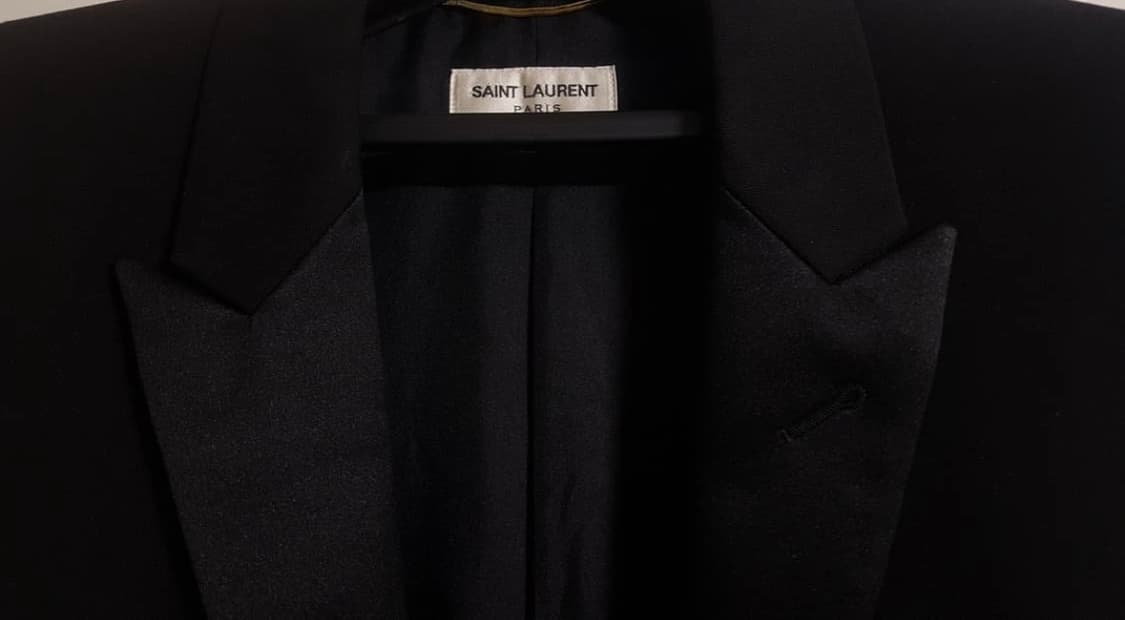 생로랑 14시즌 스모킹 블레이저  상품이미지3