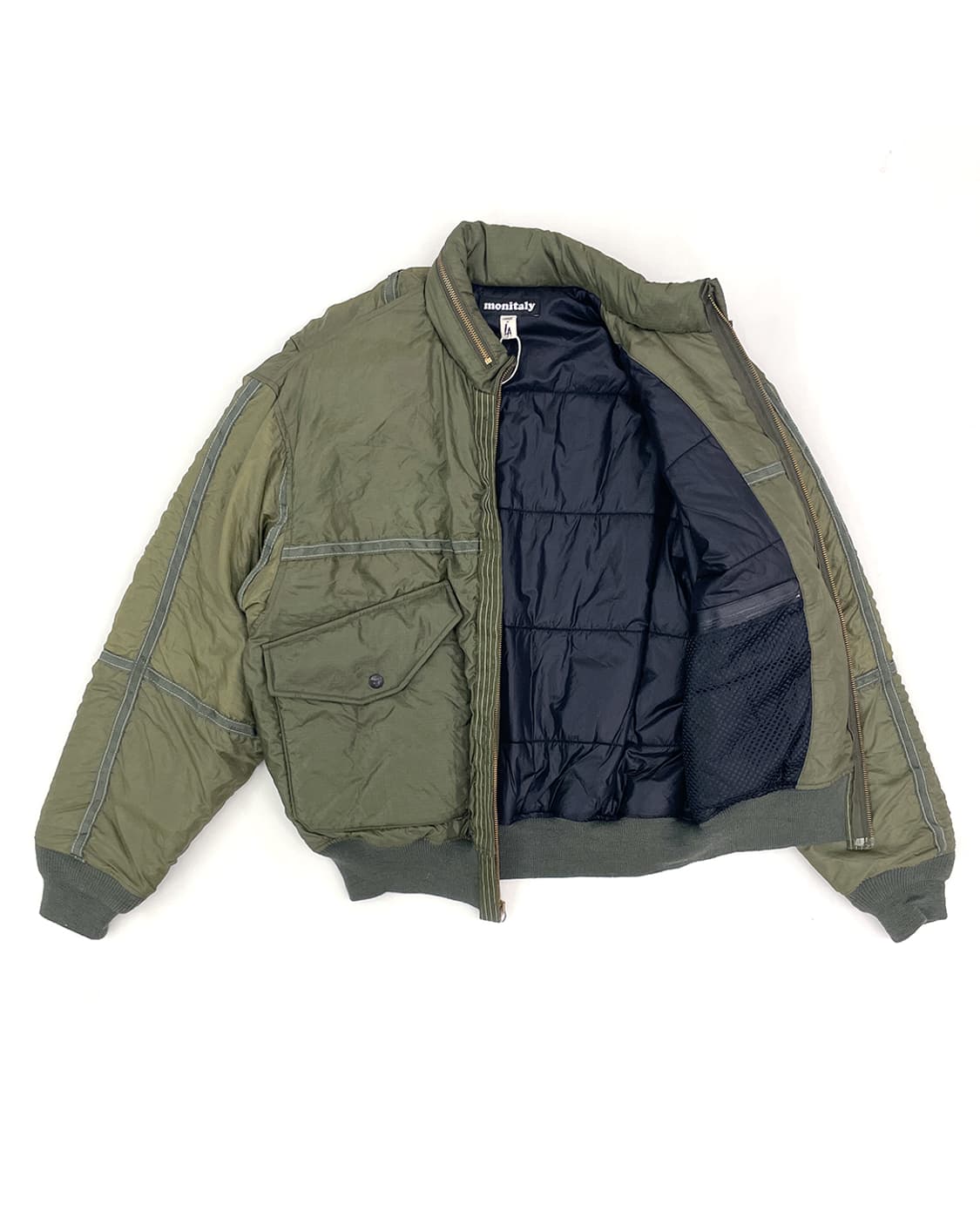 20AW 모니탈리 미군 낙하산 CWG 블루장 40 상품이미지6