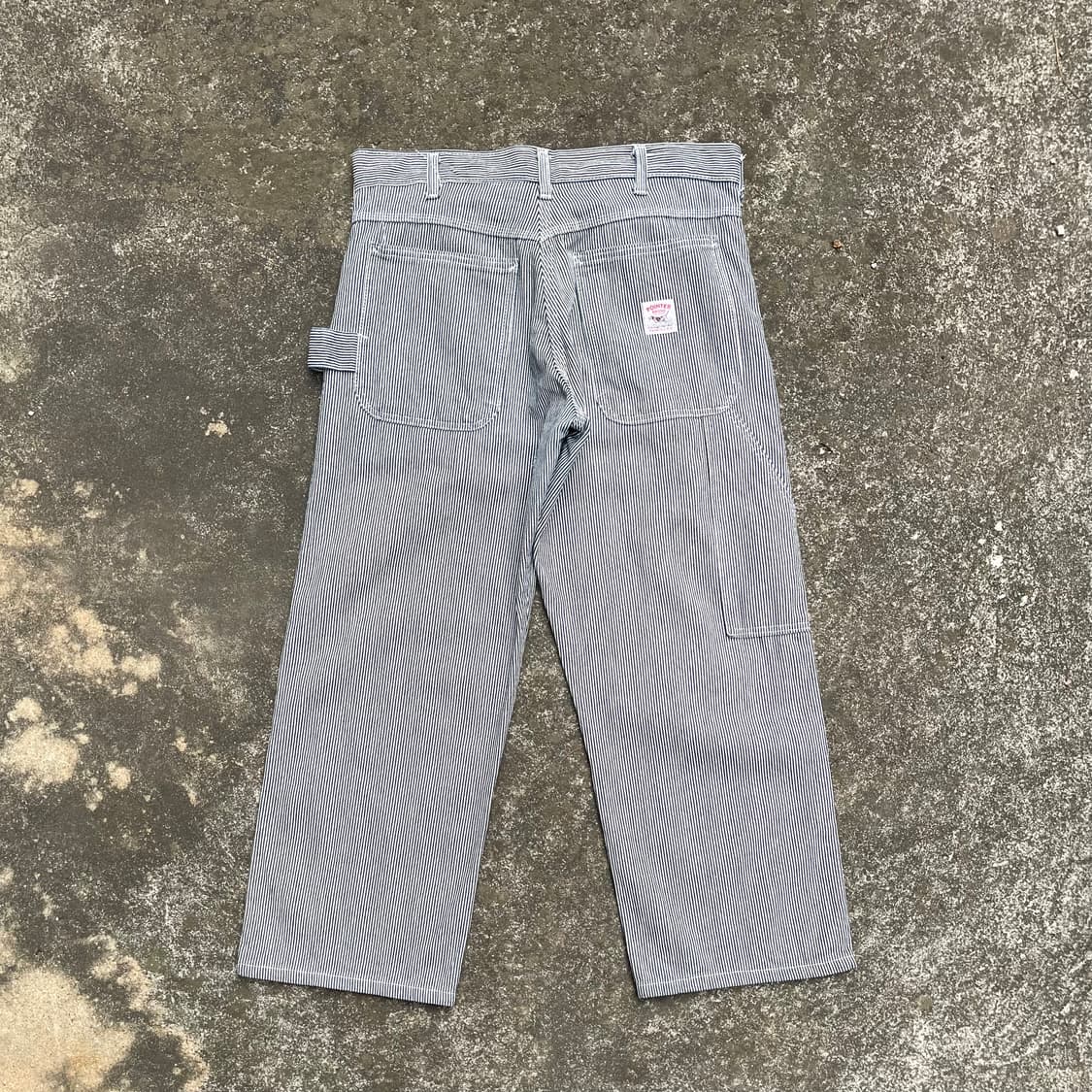 Pointer 히코리 스트라이프 데님팬츠 made in USA 상품이미지5