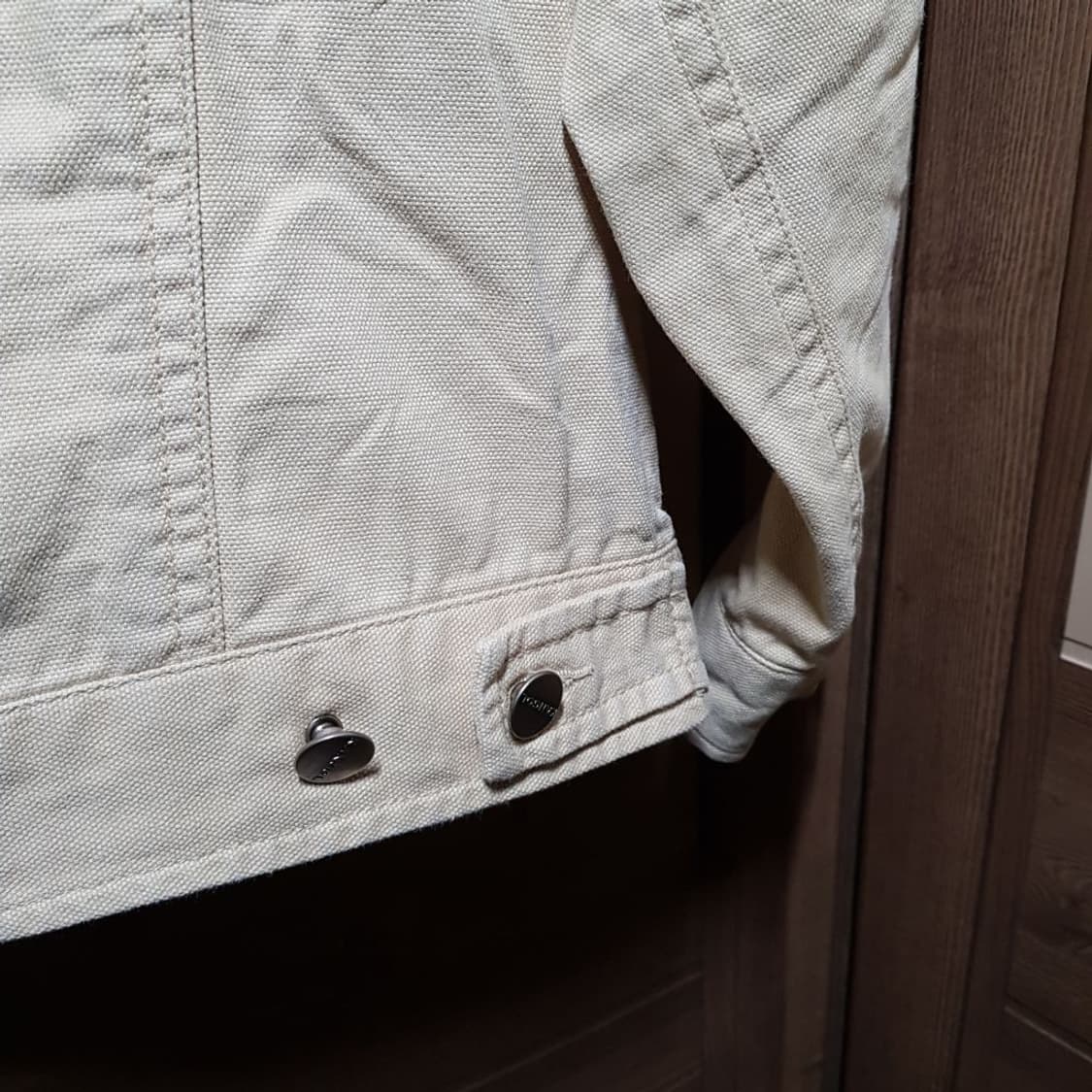 XL / 캉골 / 면데님 트러커자켓/베이지/와란/  상품이미지4