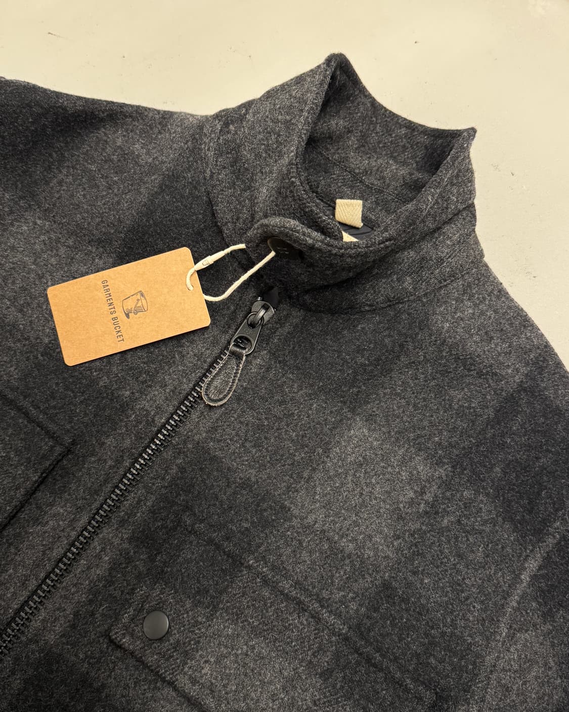 90s 제너럴 리서치 울 셔츠 자켓 상품이미지3