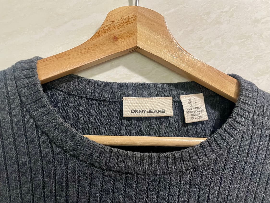 DKNY / 레트로 로고 니트, 남성 니트 / L(105) 상품이미지4