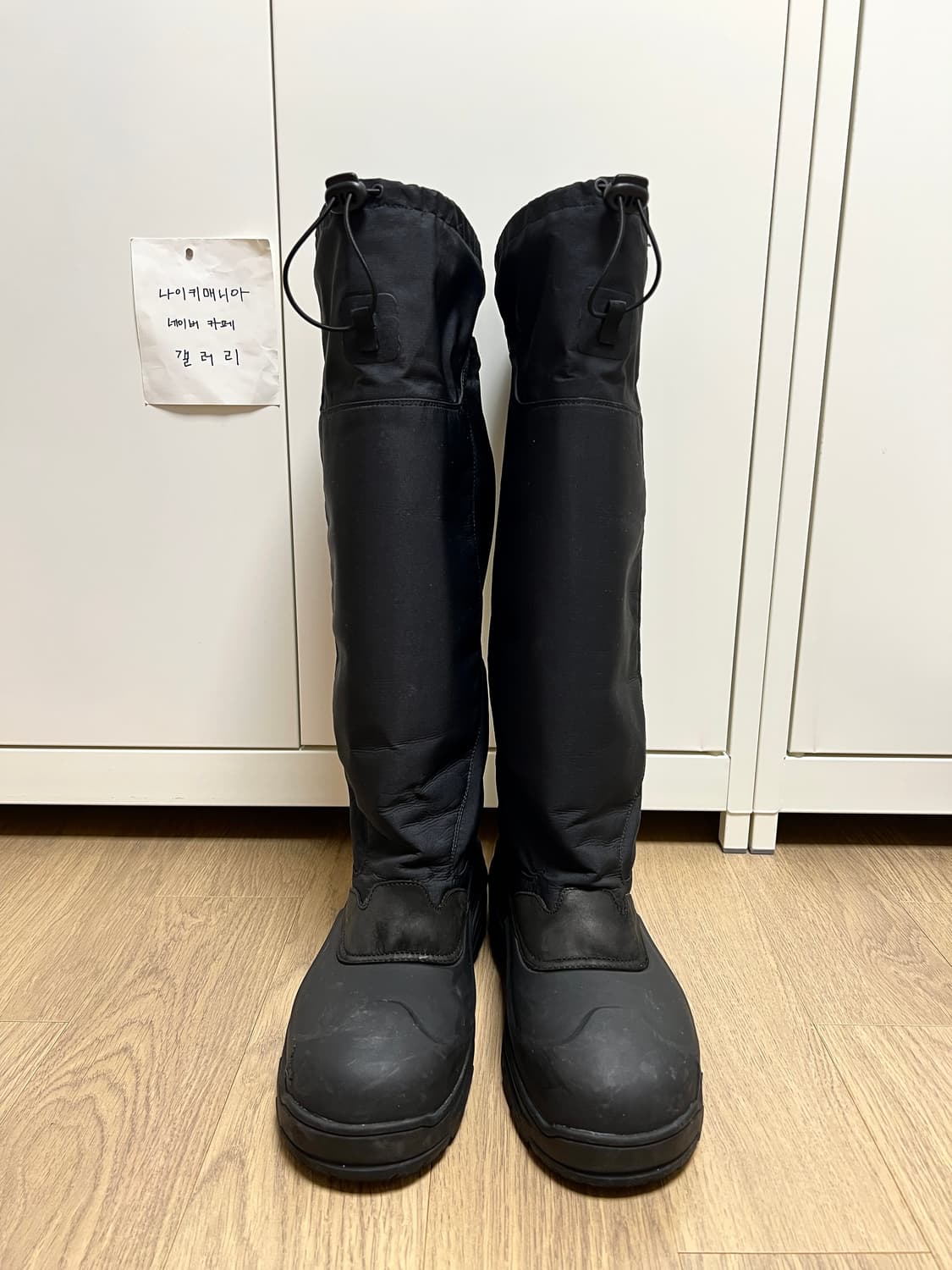 [42] ROA 로아 하이킹 러버 부츠 블랙 상품이미지6