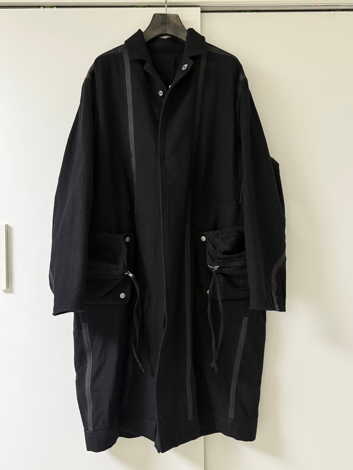 브루탈리스트9964 리버시블 블랙 코트 상품이미지1