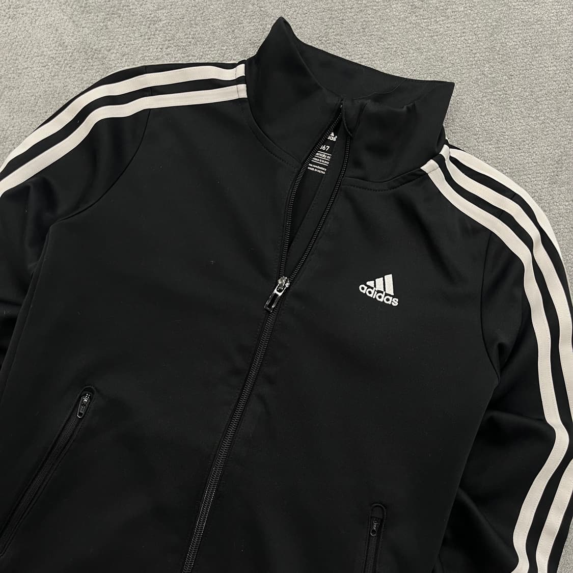 아디다스 삼선 블랙 트랙탑 상품이미지2
