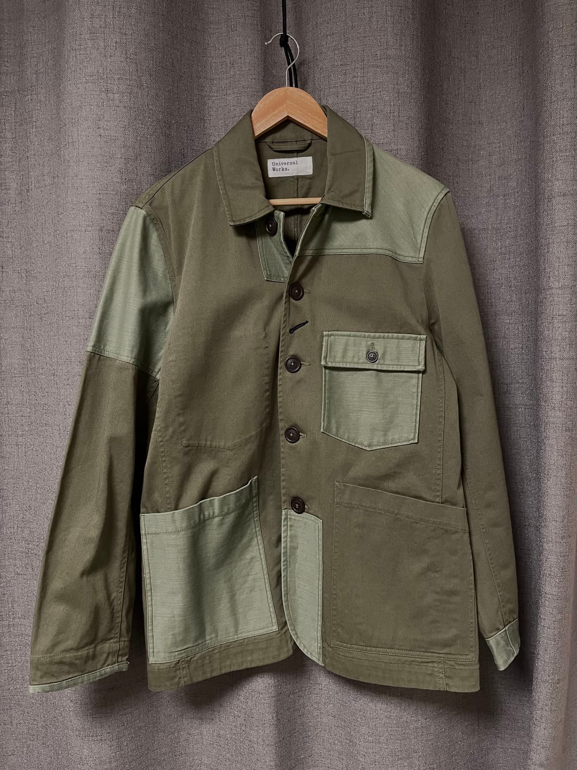 유니버셜 웍스 패치워크 자켓 상품이미지1