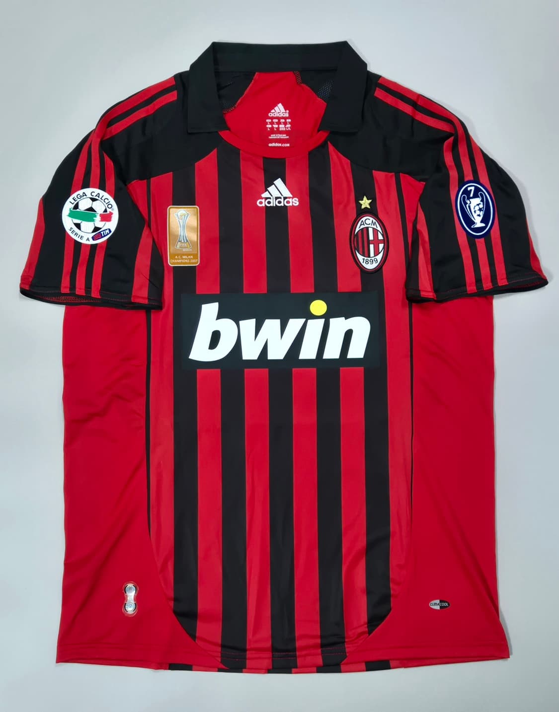 레트로)07-08시즌 ac밀란 홈킷 카카 유니폼 L사이즈 상품이미지2