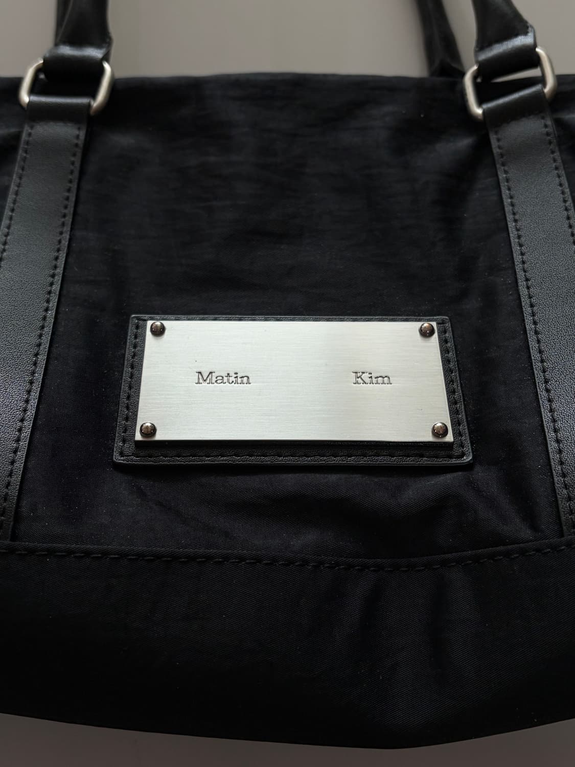 마뗑킴 스포티 토트백 숄더백 블랙 상품이미지4