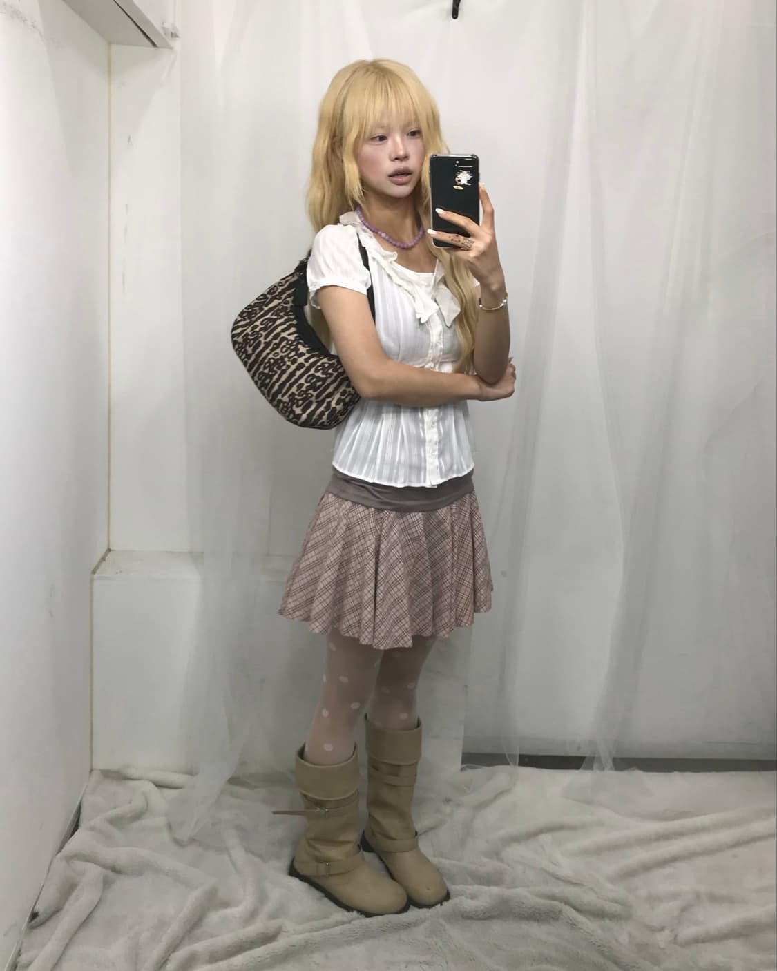 𝜗𝜚핑크 베이지 버버리 코디 set 𝜗𝜚   상품이미지3