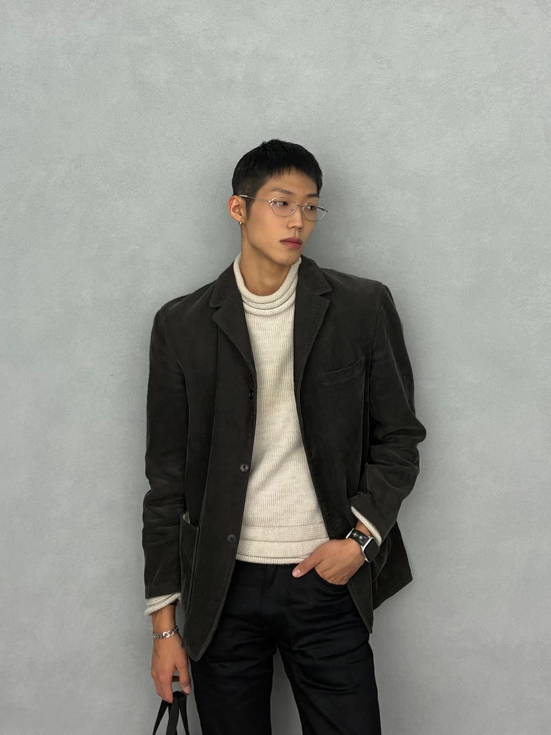 빈티지 골덴 블레이저 상품이미지3