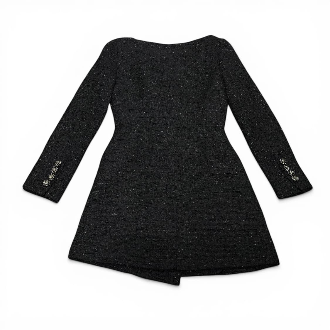 우먼S-M 셀프포트레이트 블랙 트위드자켓 상품이미지2