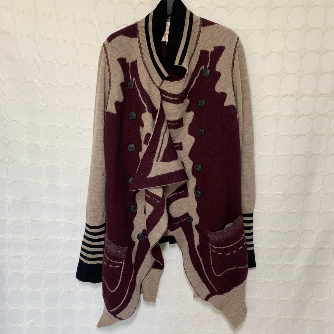 vivienne westwood 나폴레옹 니트 프린트 가디건 상품이미지6