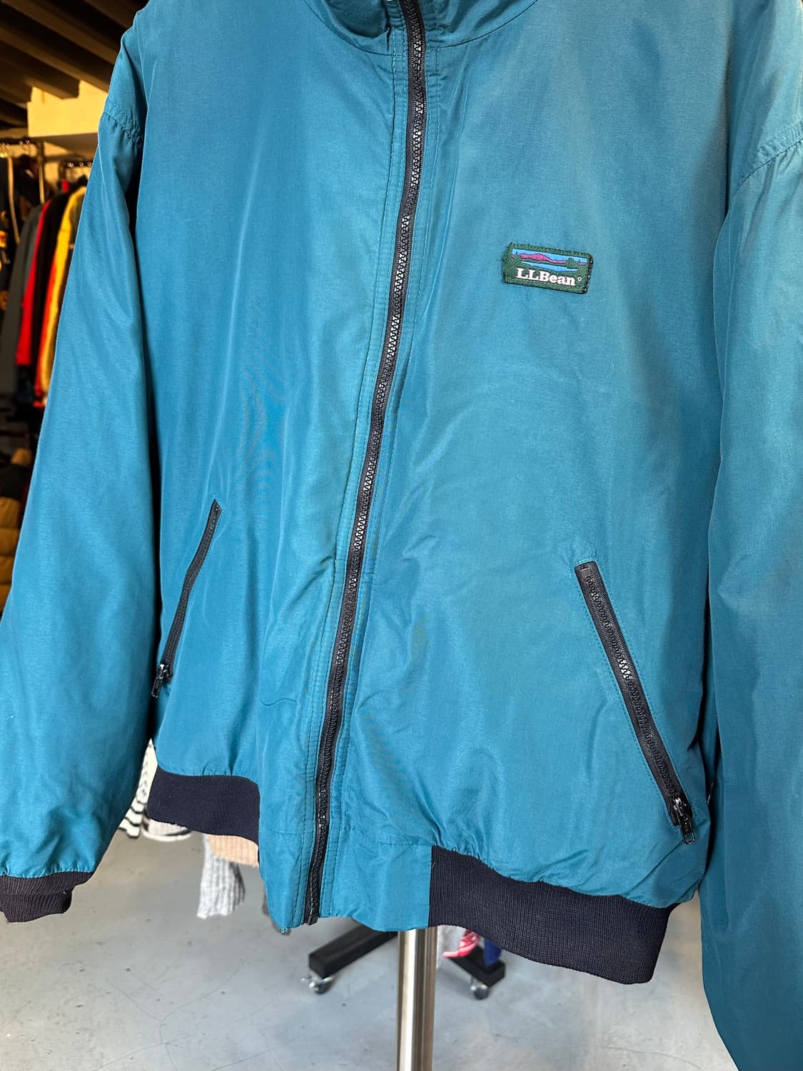 엘엘빈 나일론 후리스 윔업 트랙 자켓 상품이미지5