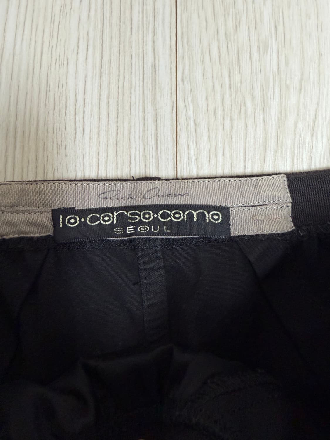 릭오웬스 소프트 필라 쇼트 스커트 38 상품이미지2