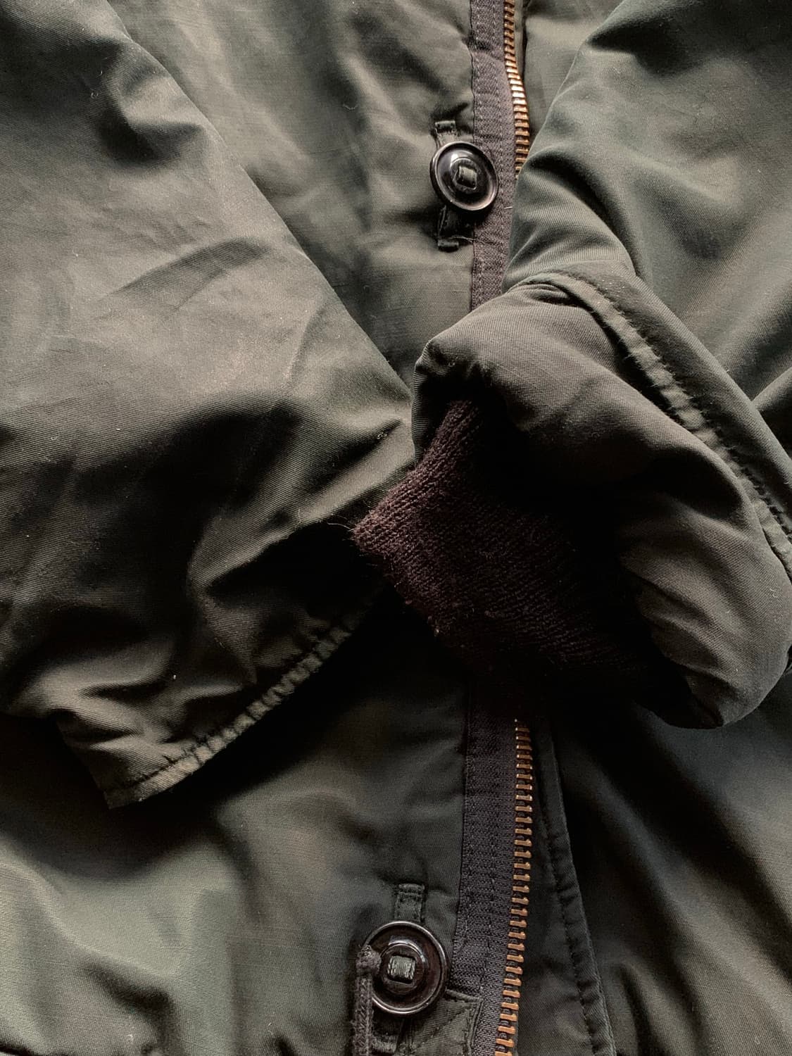 80s 로얄 캐네디언 네이비 콜드 웨더 파카 (롱/엑스라지) 상품이미지5