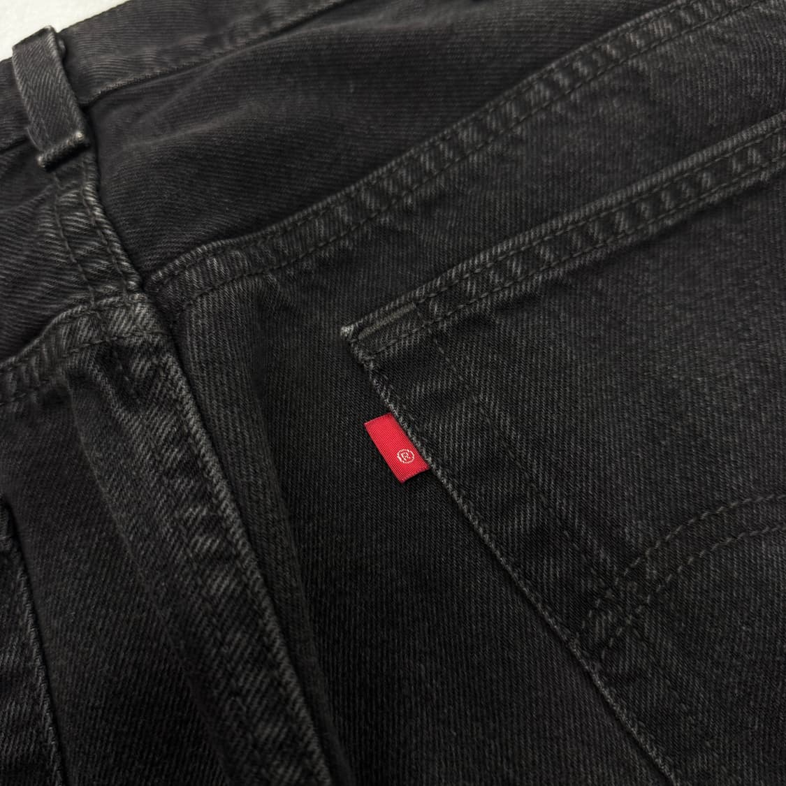 리바이스 00s 550 흑청 워싱 데님팬츠 상품이미지7