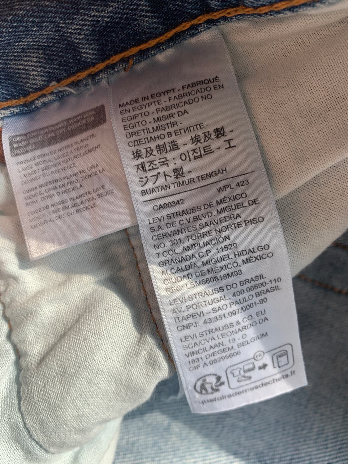 리바이스 501’93 릴렉스드 스트레이트진 32x32 상품이미지4