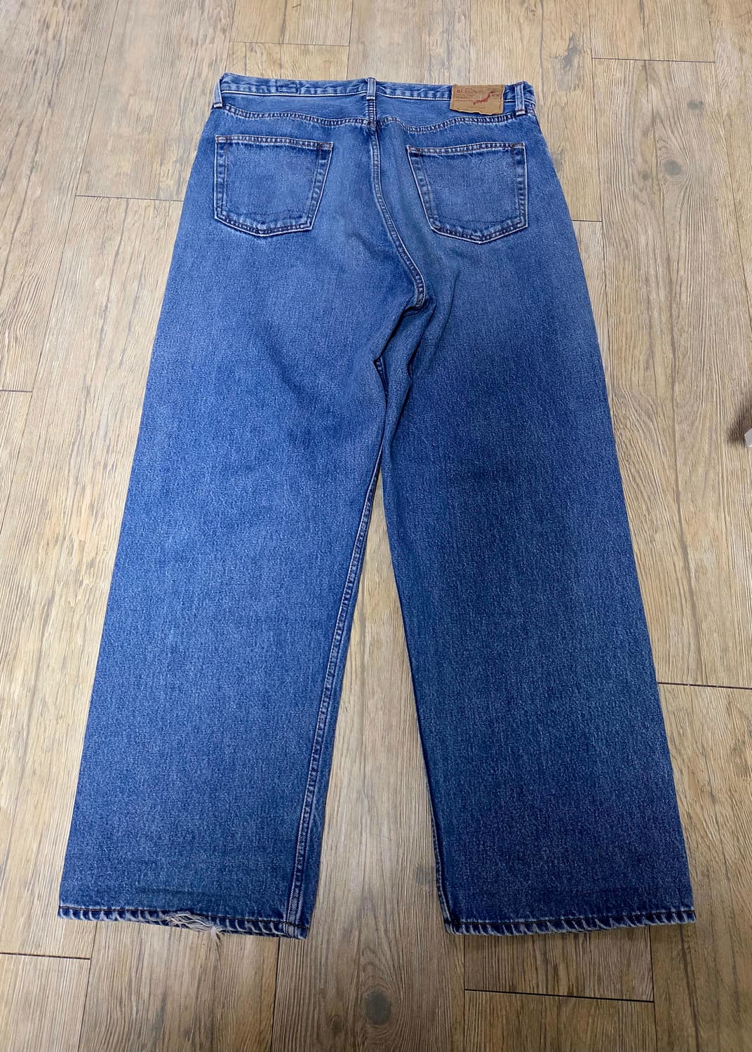 4,xl) 오어슬로우 100 super dad fit 대드핏 워싱진 팜. 상품이미지4