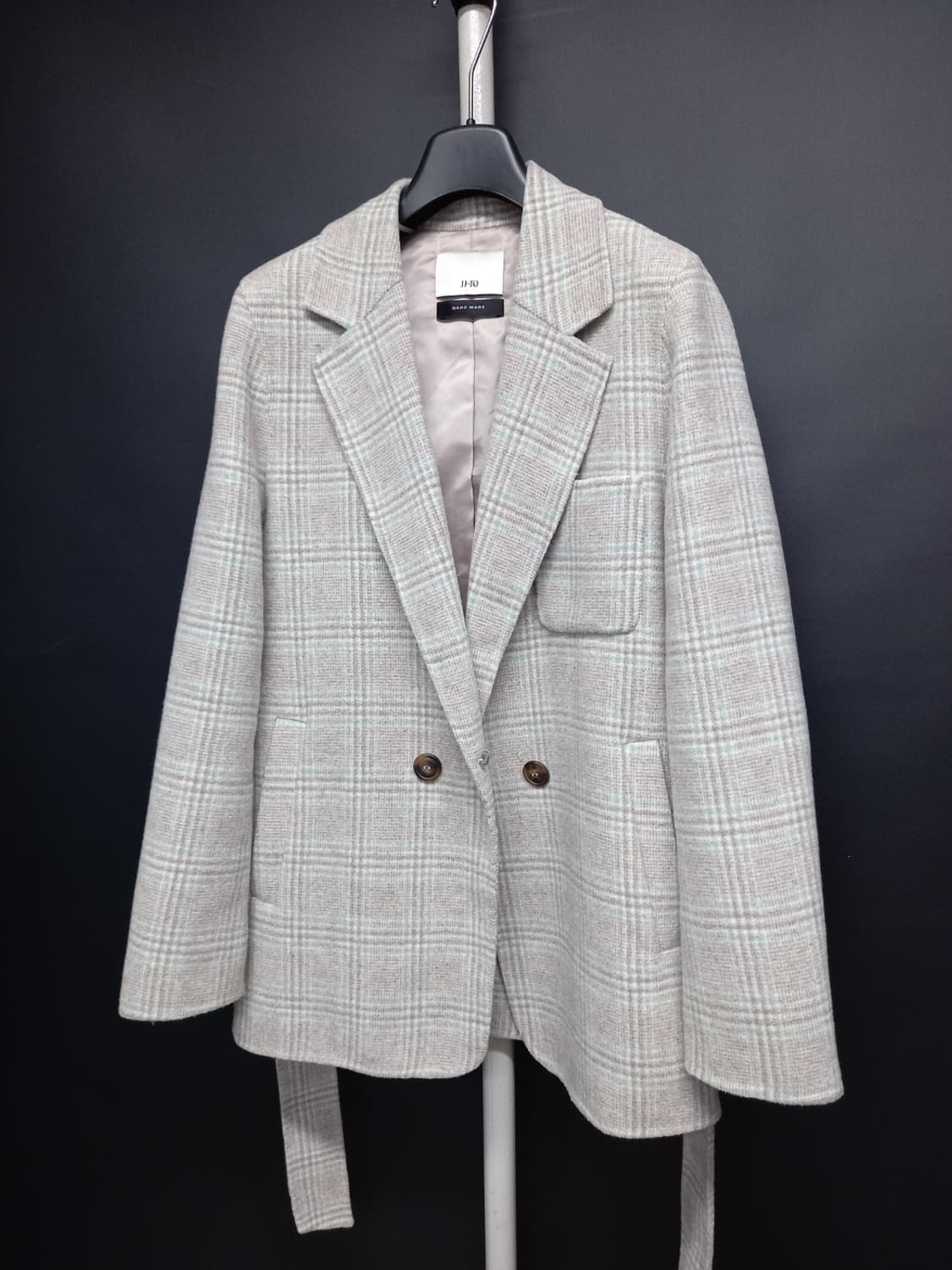 새 JJ-RO 제이제이로 추동 핸드메이드 하프자켓코트 55.66 상품이미지3