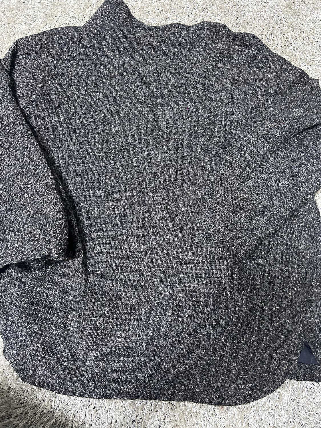 일본판 모직 누빔 셔츠 105~110 상품이미지6