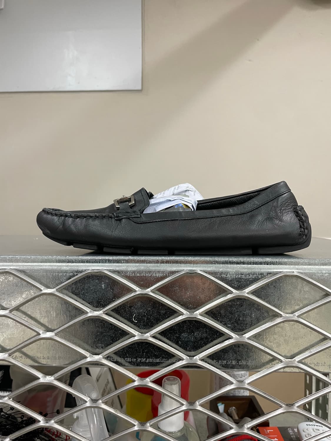 구찌 드라이빙 로퍼 블랙 38 상품이미지1