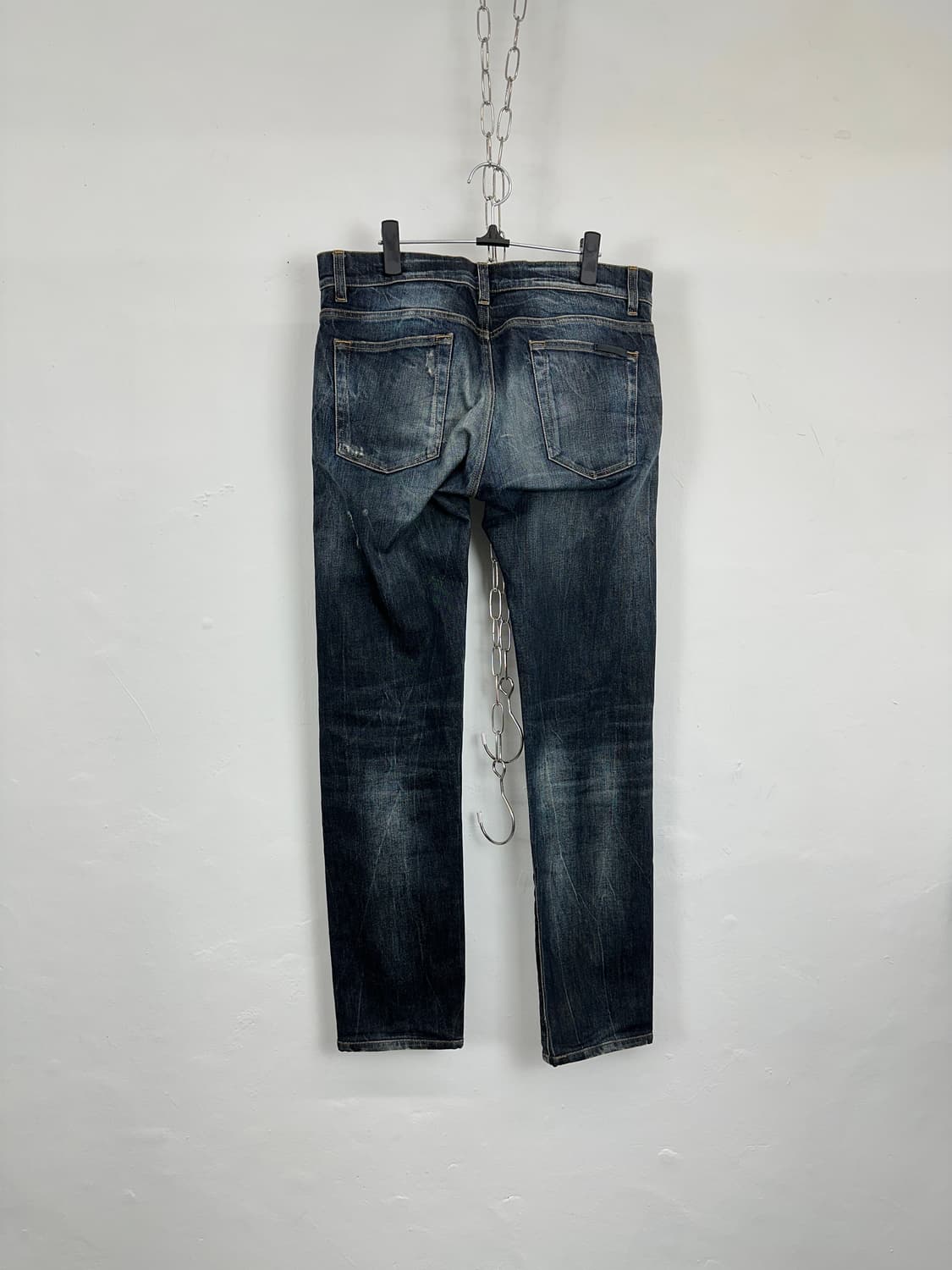 Dolce & Gabbana Distressed Slim Denim Pa 상품이미지8