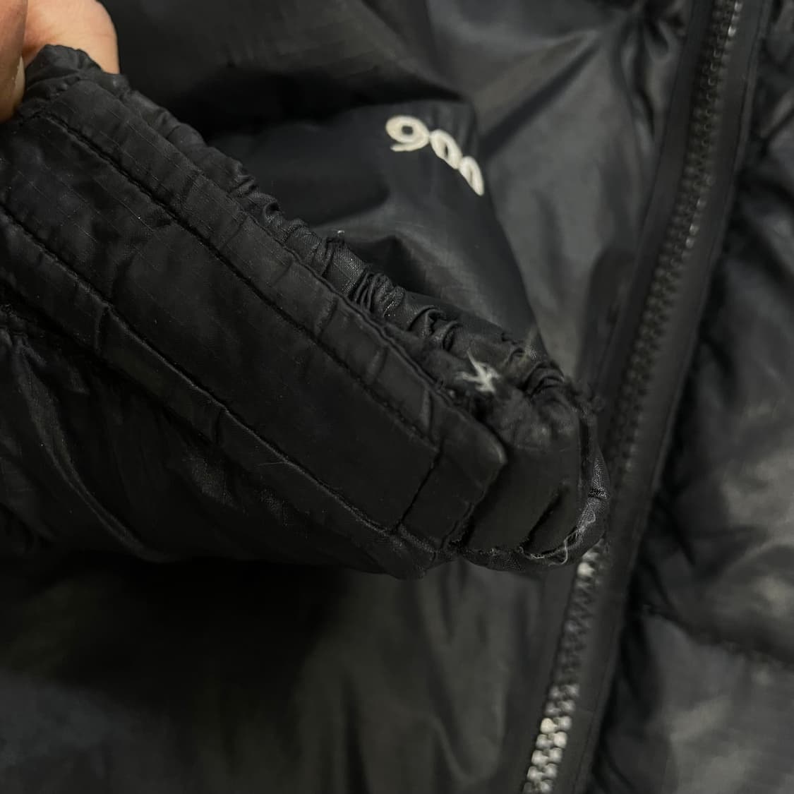 노스페이스 og 눕시900 구스 다운 패딩 블랙 상품이미지7