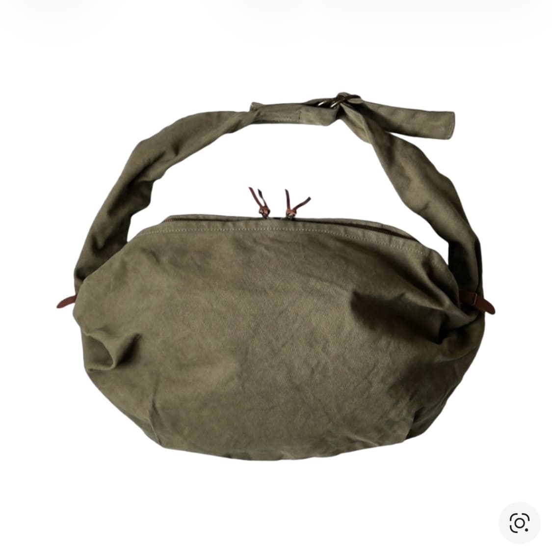 캐피탈 No.6 캔버스 스너프킨 백 카키 상품이미지1