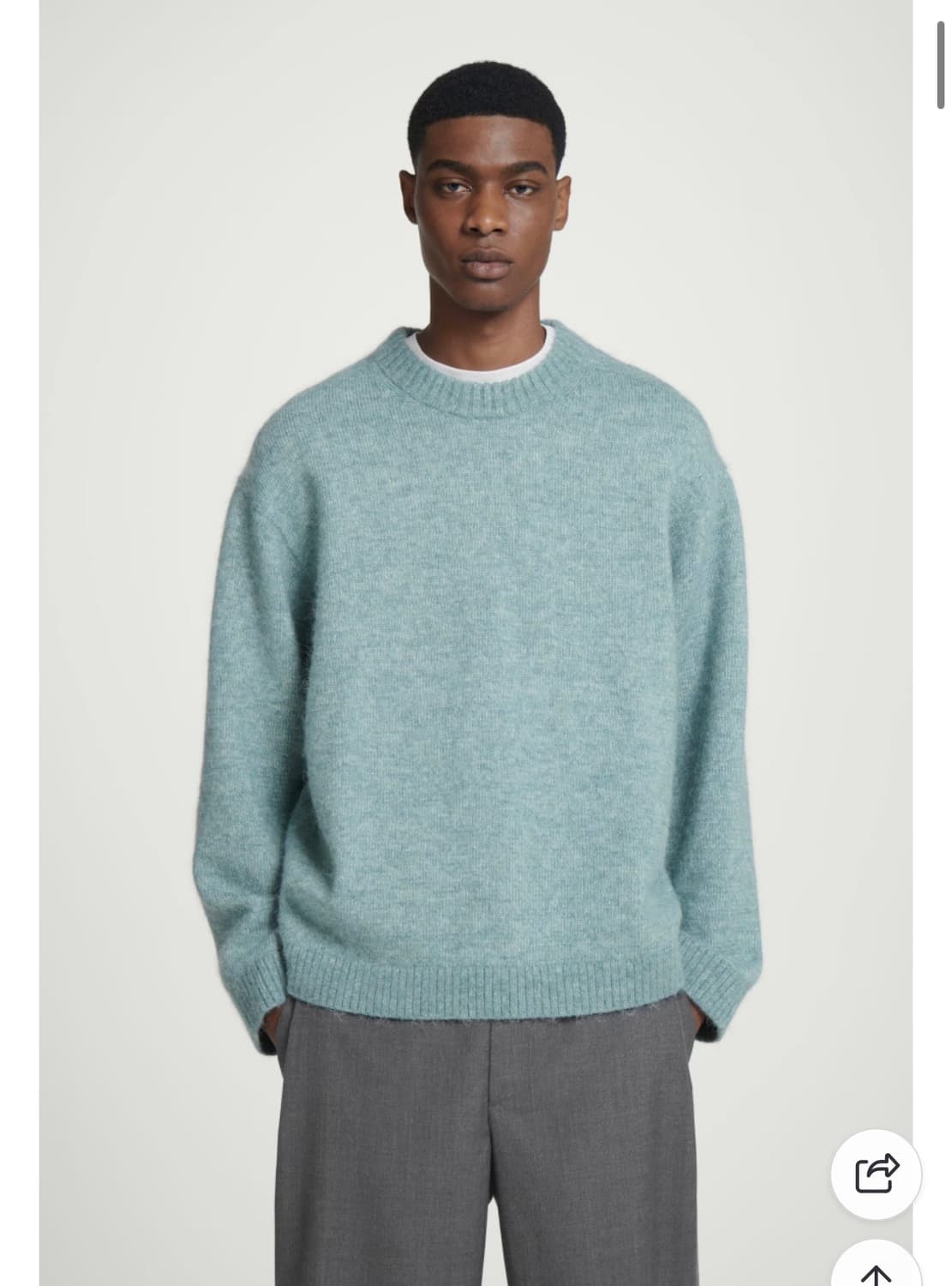 코스 알파카 블렌드 스웨터 상품이미지2