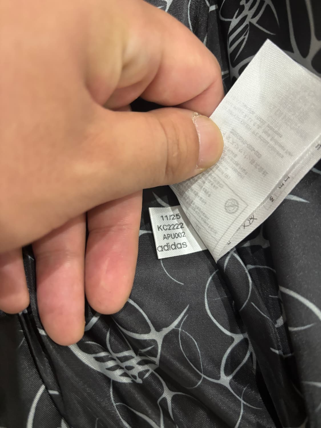아디다스 x 떠그 클럽 / 가죽 후드 집업 / 2xl ( 3xl ) 상품이미지3