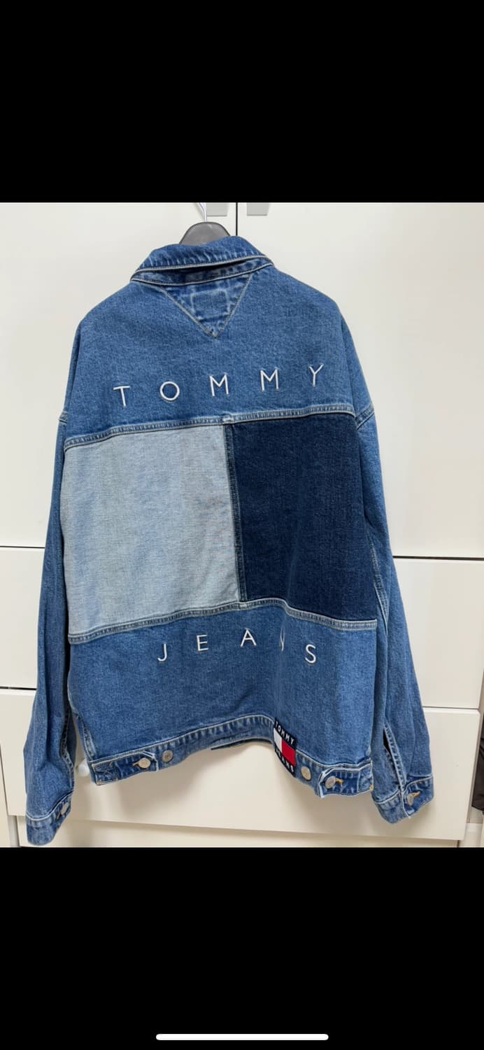 Tommy Jeans 데님 오버핏자켓 남녀공용 S 상품이미지3