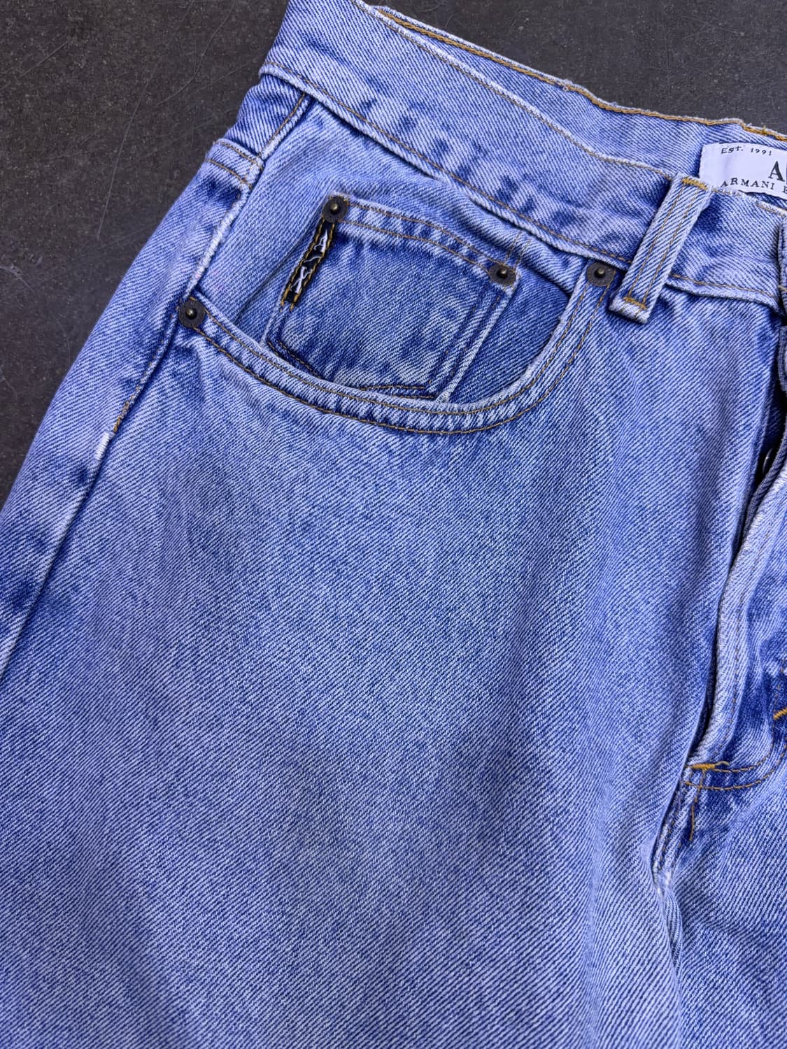 A|X 아르마니 익스체인지 USA 메이드 라이트 워싱 데님팬츠 31 상품이미지4