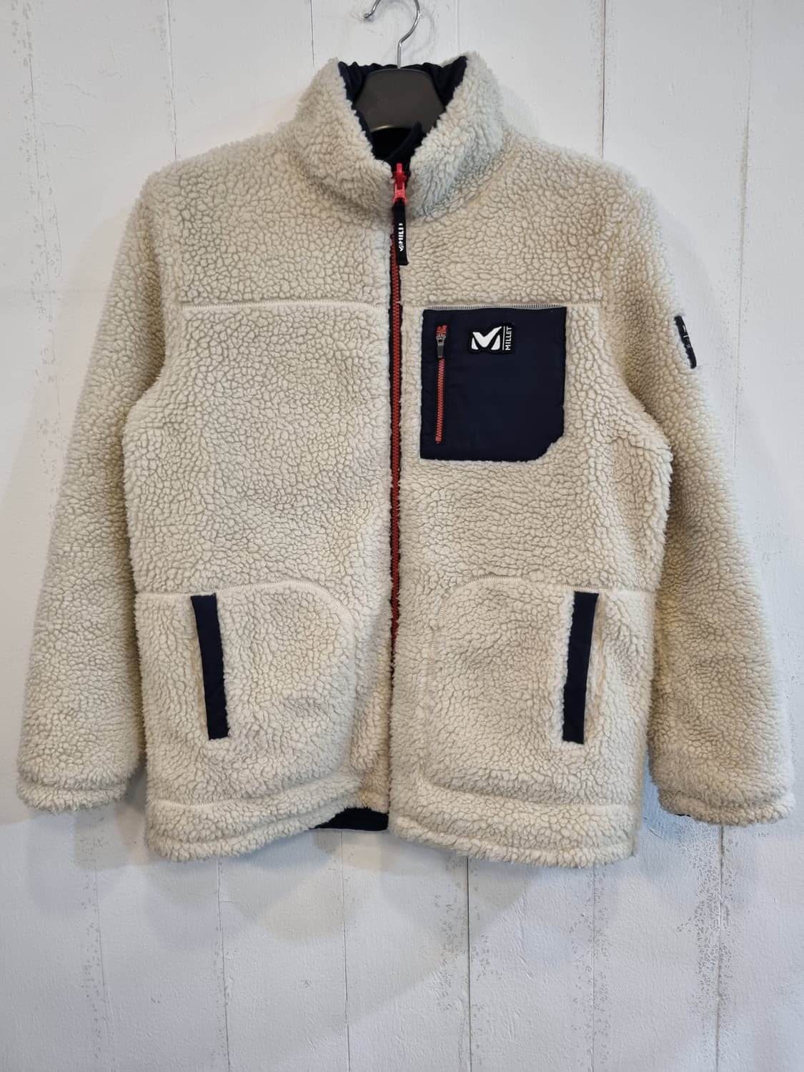 밀레 양면 후리스 95 실측 100흠이나 찢김(구멍)이나 얼룩같은 하자 상품이미지1