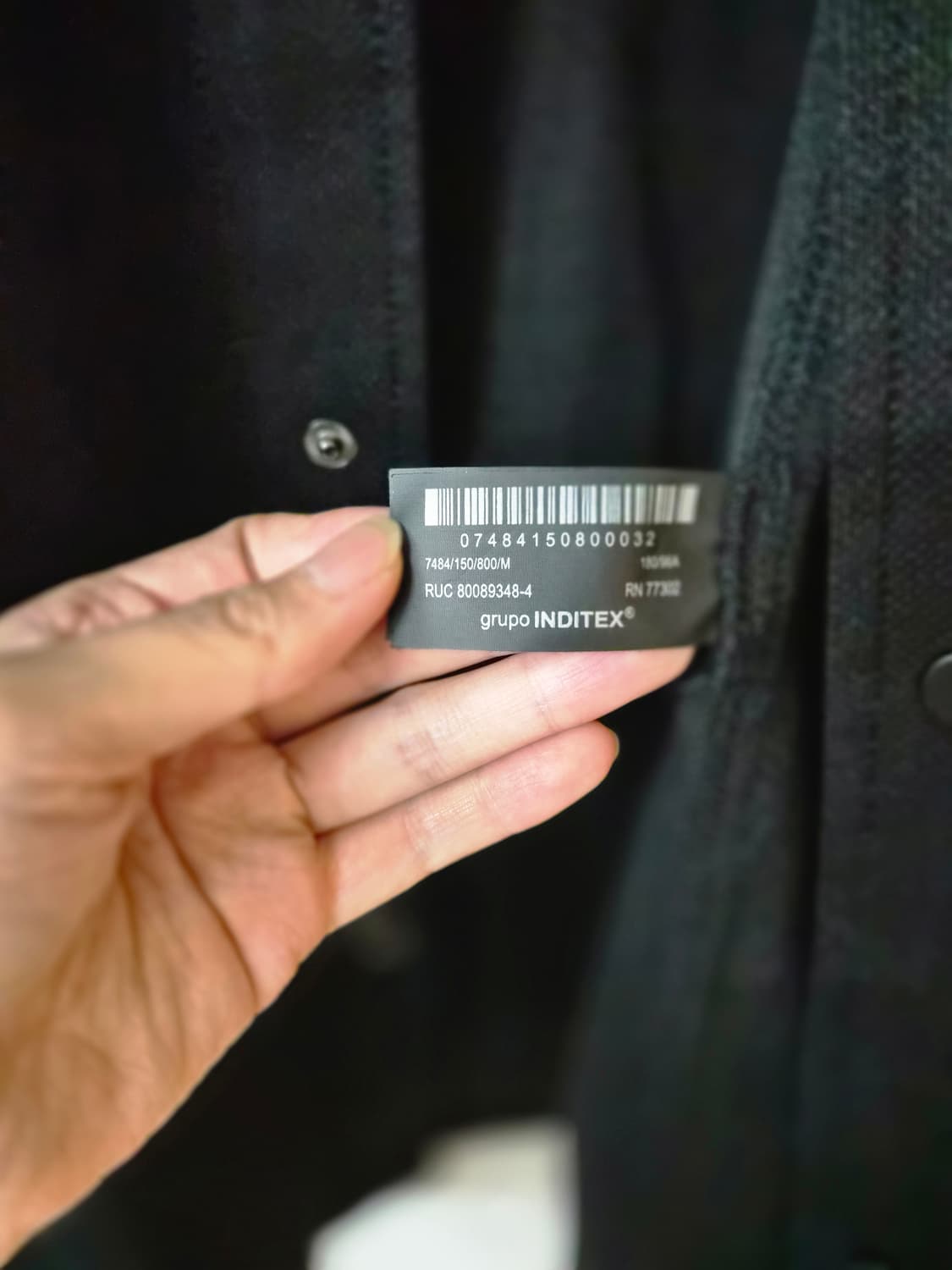 자라 블랙셔츠 M 상품이미지6